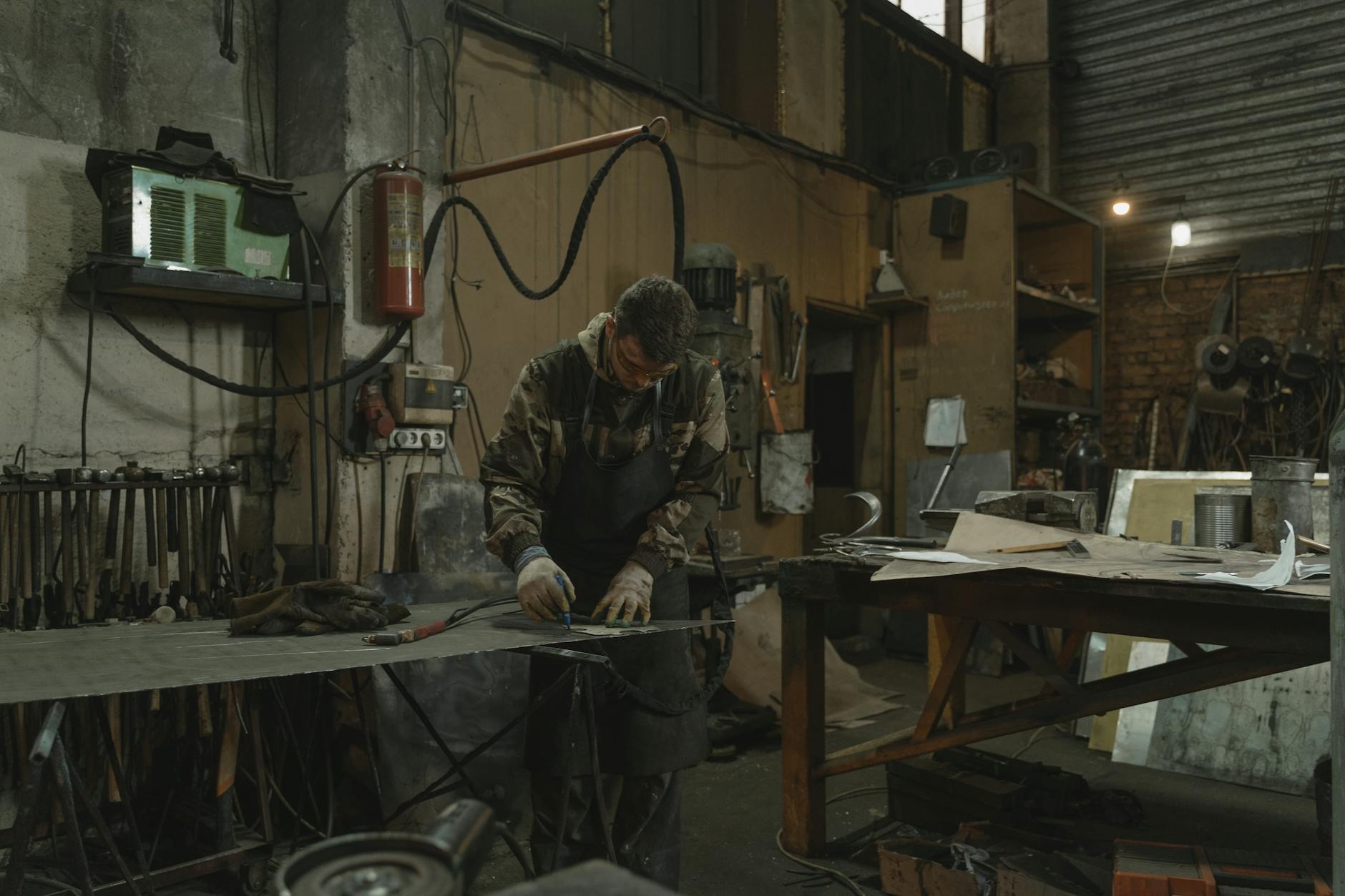 Repair and refinishing of brass and wood components