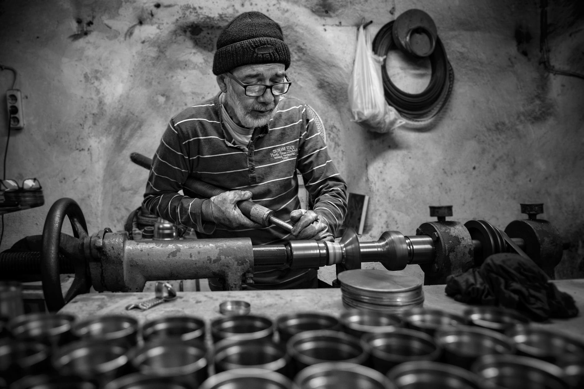 Cleaning and preparation of brass handles and hardware